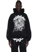 Sp5der OG Web Hoodie Black | SpiderHoodie.org