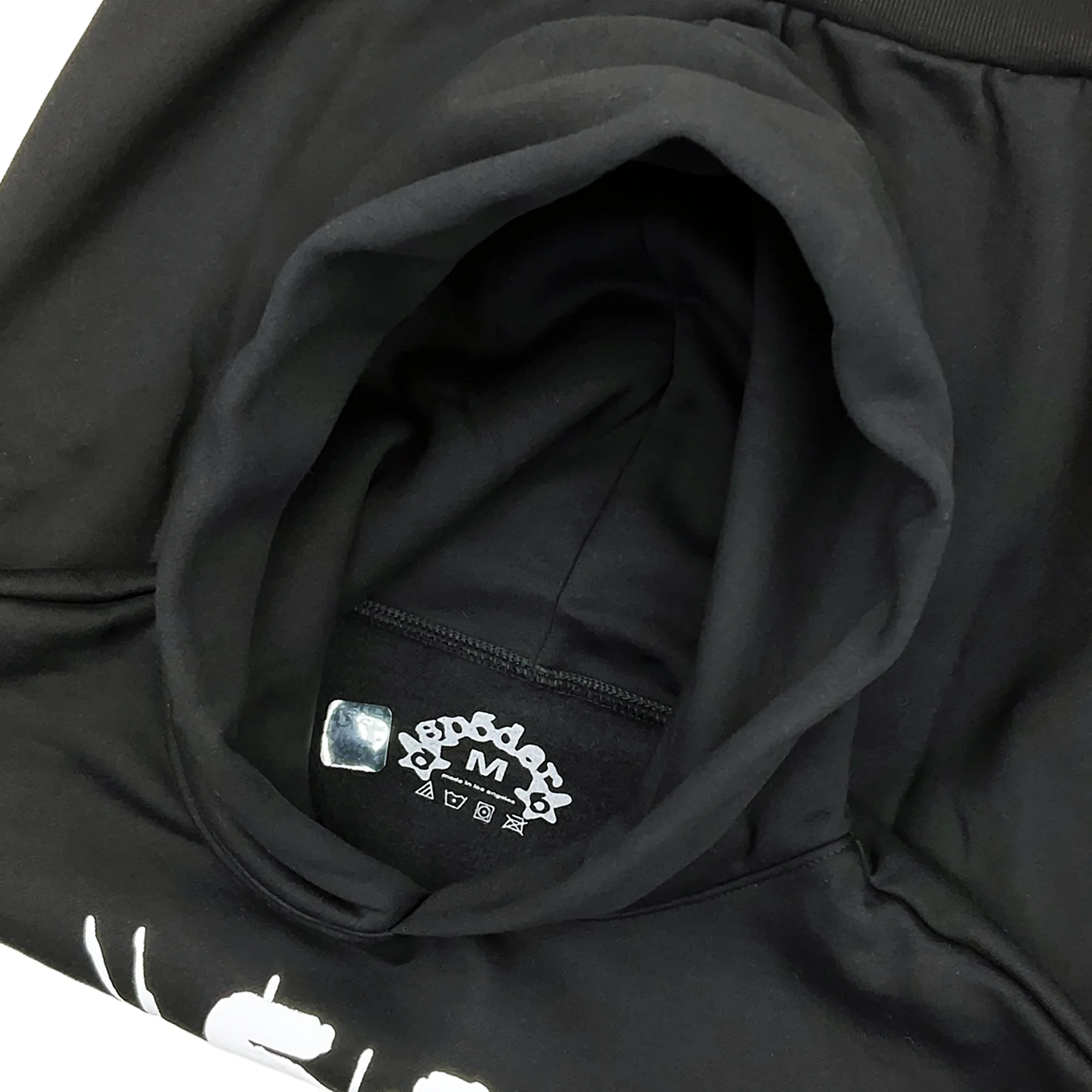 Sp5der OG Web Hoodie Black | SpiderHoodie.org