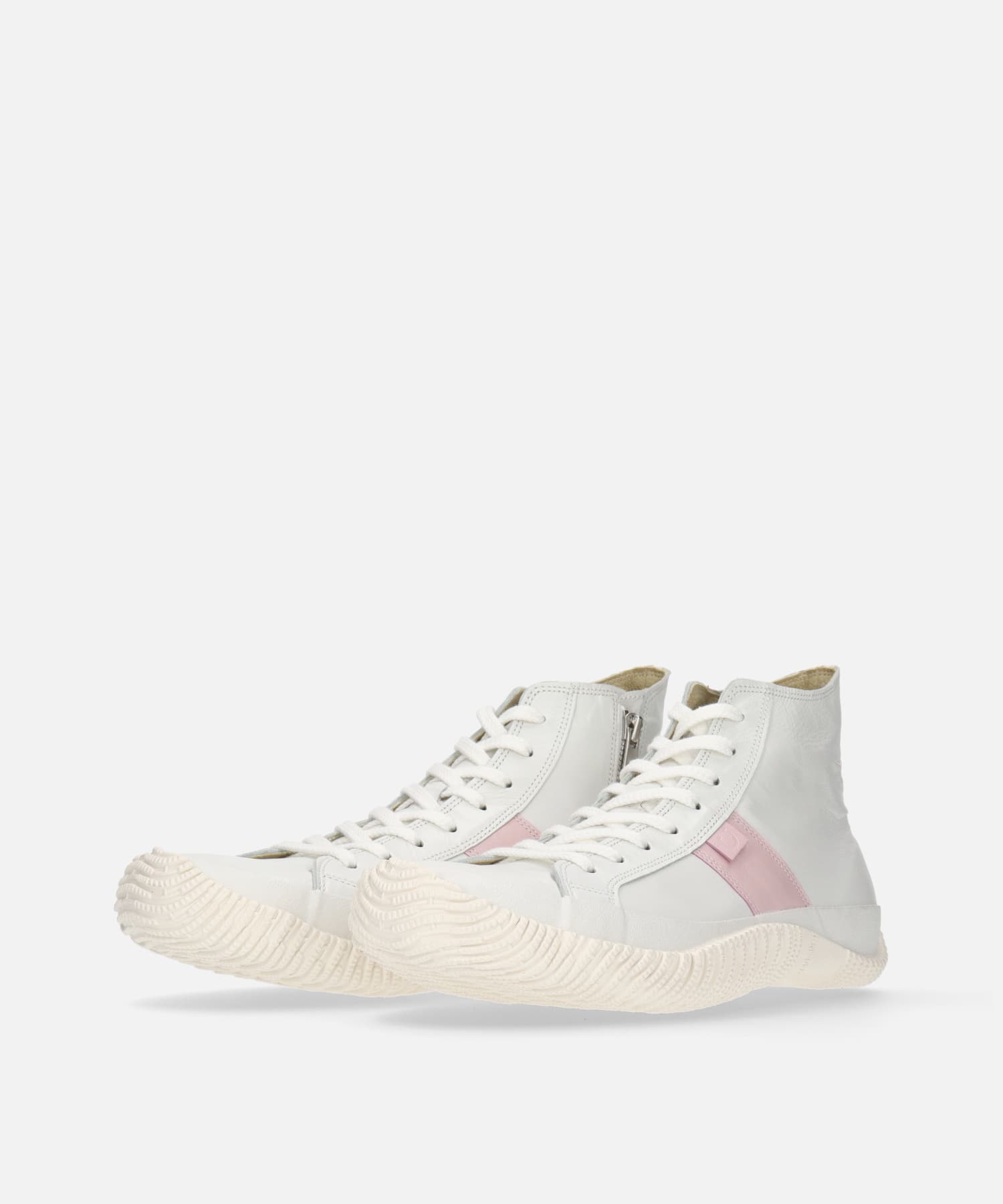 SP-443 White/Pink | 国産ハンドメイド スニーカー スピングル