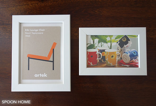 おしゃれで安い。IKEAの写真立て「FISKBO フォトフレーム」の使用アイデア