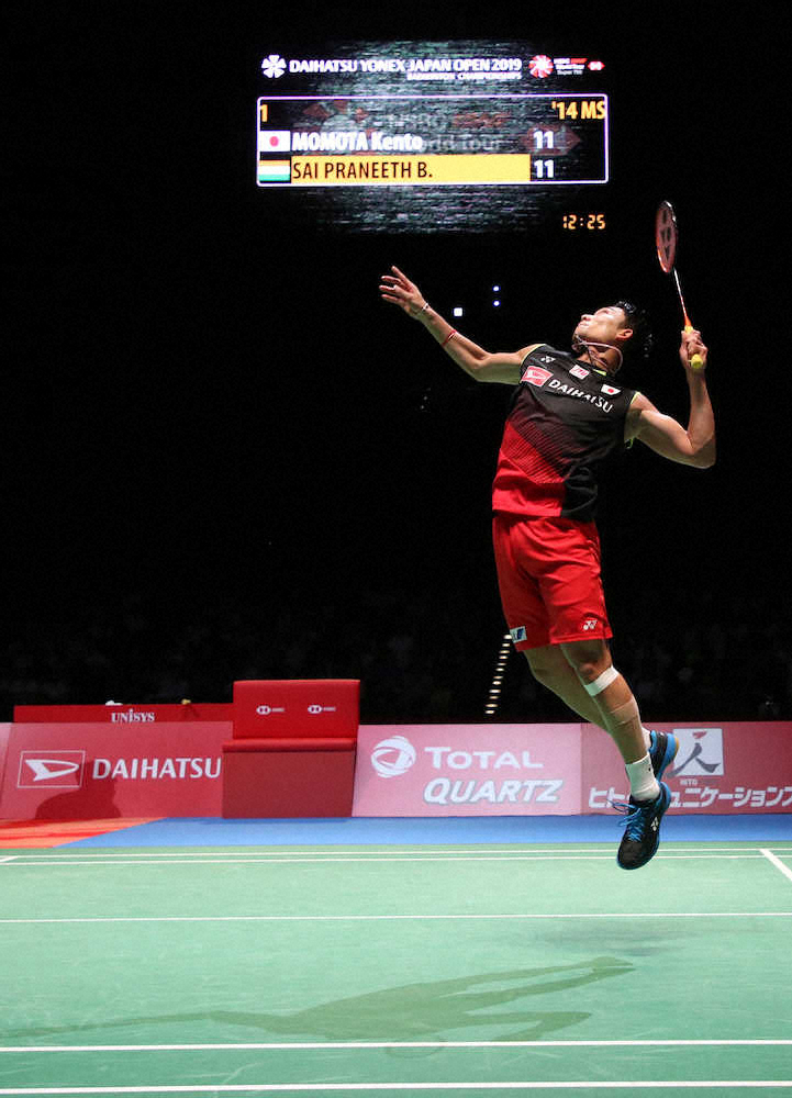 桃田、五輪会場で無双 連覇王手で闘志「めちゃくちゃしたい」 ジャパン