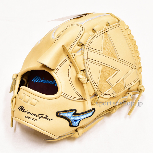 完売御礼 ミズノプロ 硬式用 オーダー ダイバーシティブルー 投手用