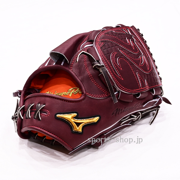 ミズノプロ 硬式用 オーダー 投手用 AXIモデル タータンMTF プラム