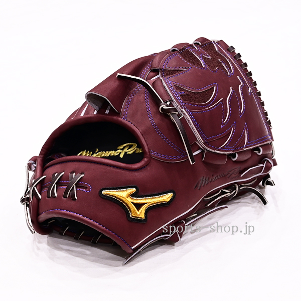 ミズノプロ 硬式用 オーダー 投手用 AXIモデル タータンKM5 プラム