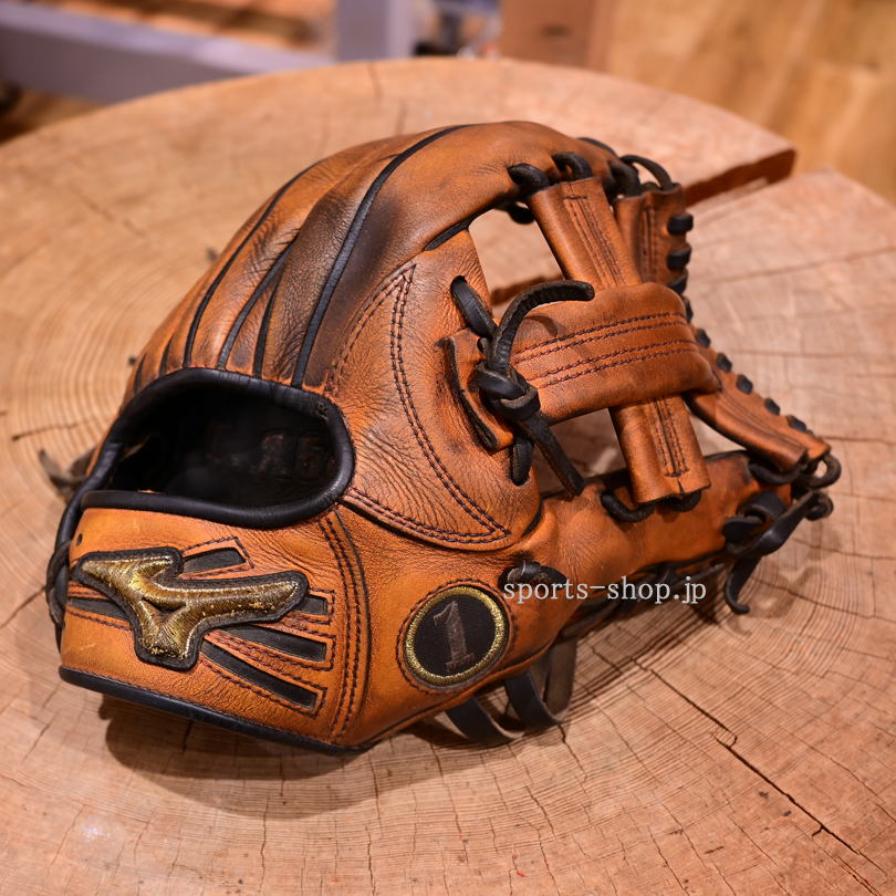 ミズノプロ グラブ ラベル交換 MRB ランバード マーク 交換 使用後