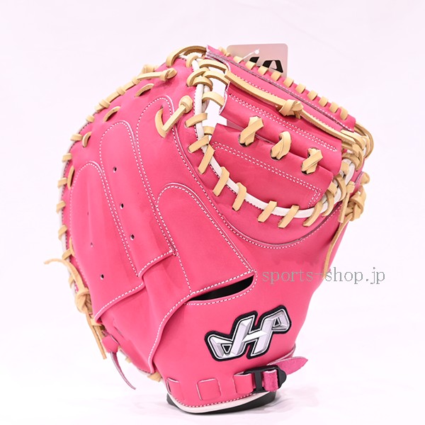 ハタケヤマ 40周年記念 限定品 PRO-M8PS ピンク 四国 捕手用 軟式