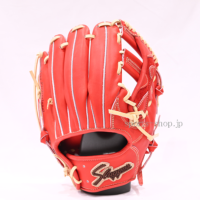 久保田スラッガー 硬式用 KSG-SR2 GRオレンジ トレンチ紐 内野手用 C