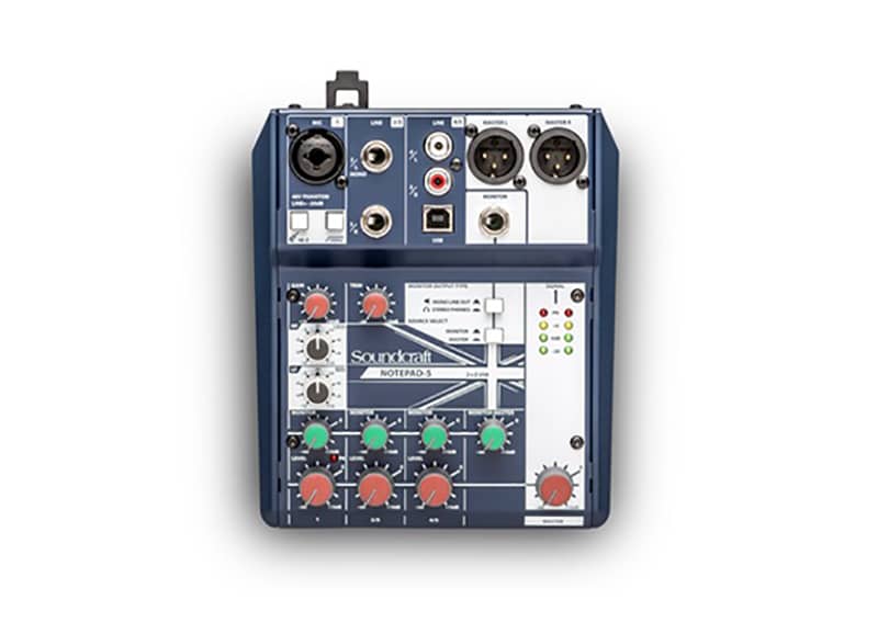 Soundcraft Notepad-5 - Springtree Media