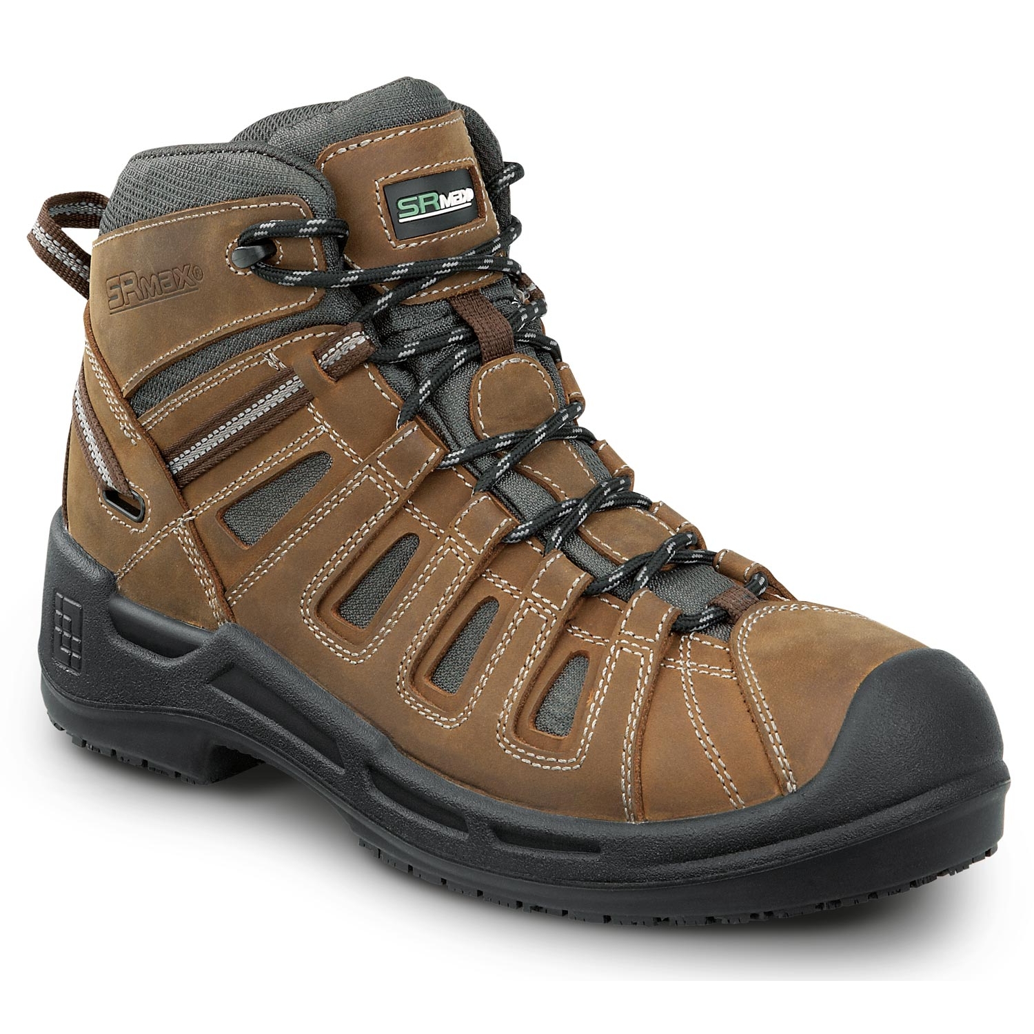 Male SR MAX Men's Brown Concord MaxTRAX® Composite Toe Waterproof