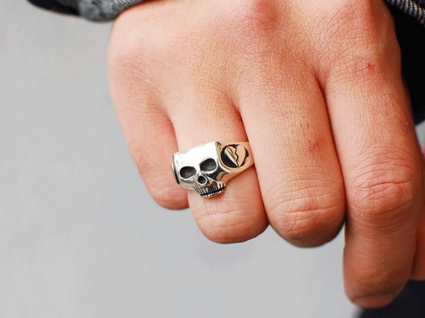 JIM SKULL RING/BROKEN HEART/FLASH POINT（フラッシュポイント