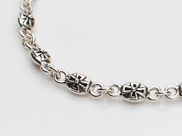 TINY CROSS CHAIN(Black)/Justin Davis（ジャスティンデイビス