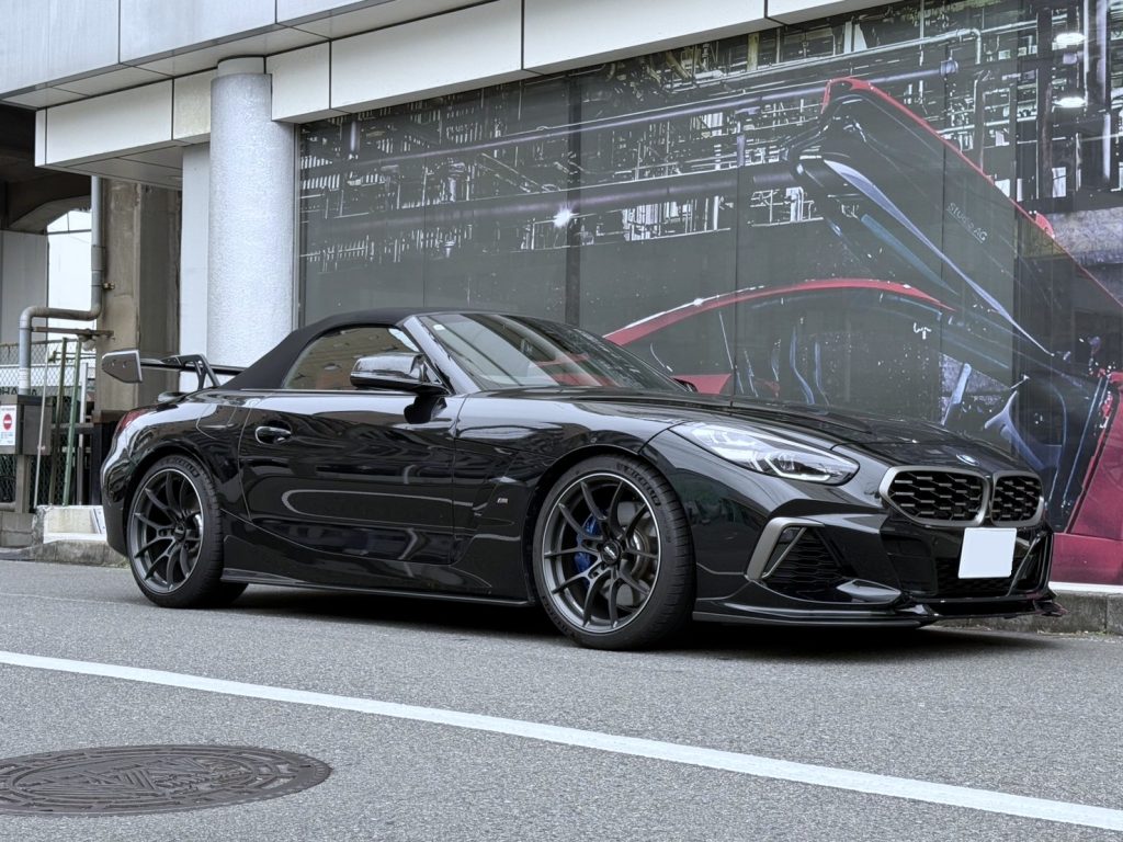 BMW G29 Z4用がないなら、加工して着けちゃえ！(笑)adroスワンネック