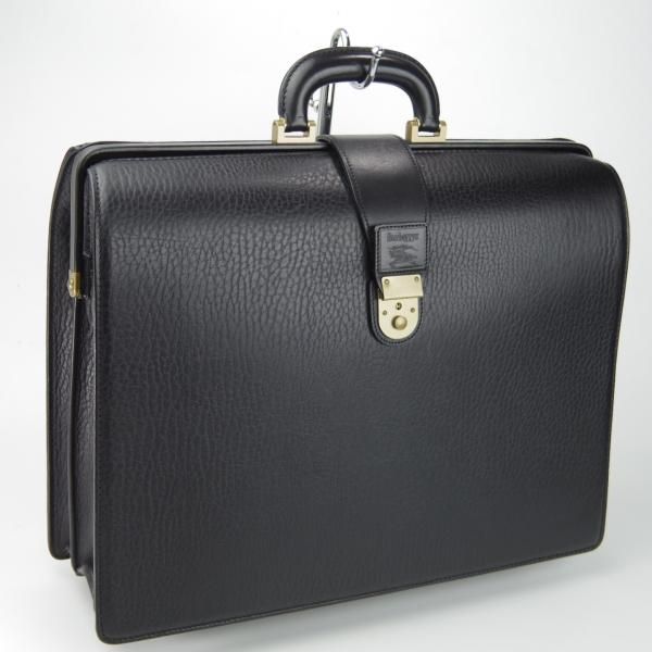 極上☆(英)バーバリー/Burberry【貴重☆ダレスバッグ/レザー】メンズ