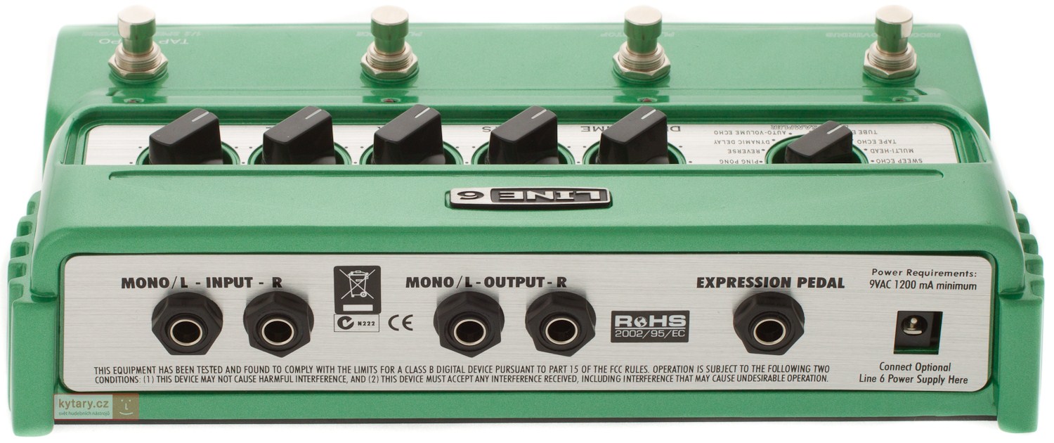 デジタル・ディレイ・モデリングのおすすめギターエフェクター LINE6 DL4