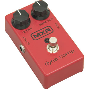 ギターの音圧とサスティーンを操るコンプレッサー・エフェクター MXR