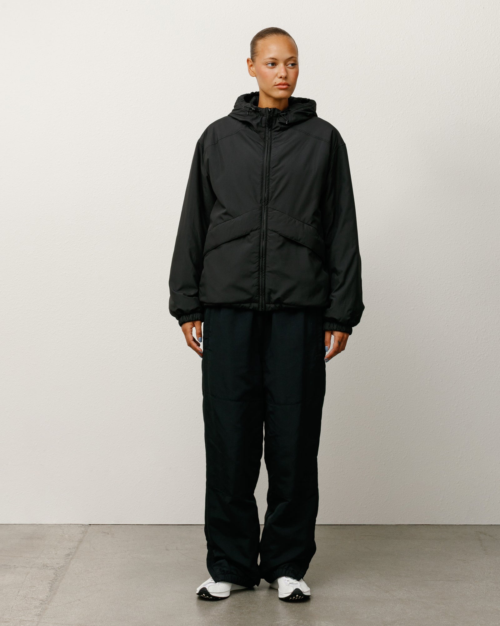 Insulated Hooded Jacket – Black | Outerwear | Stüssy