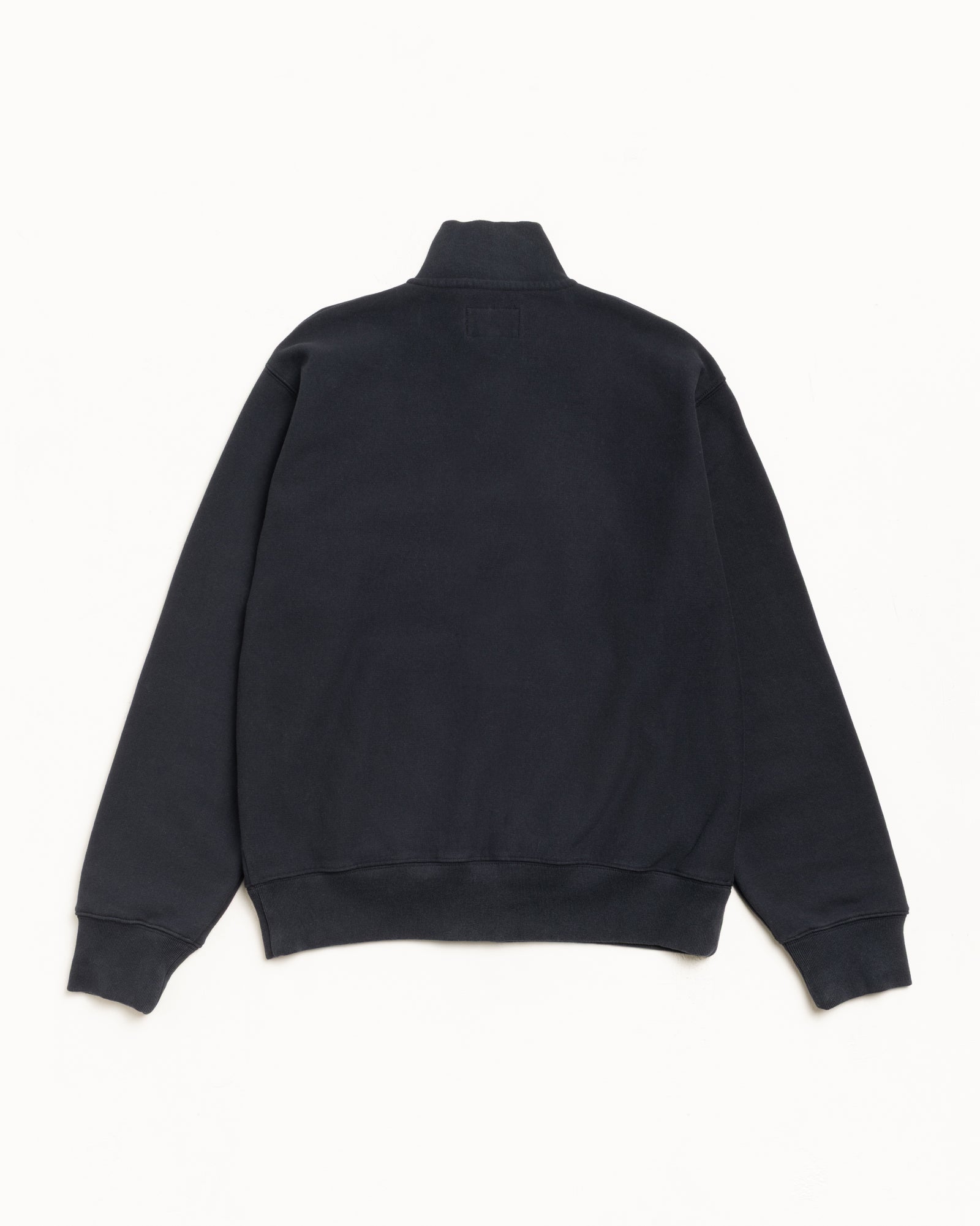 Fleece Track Jacket – Black | Zip-up Fleece | Stüssy