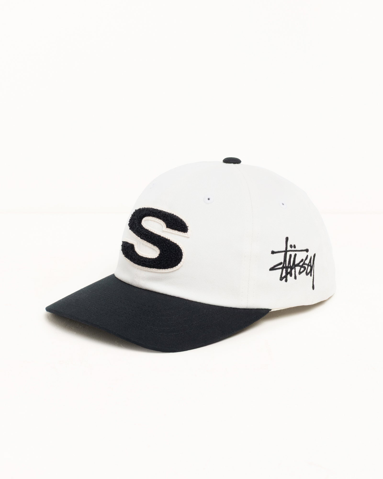Low Profile Chenille S Snapback – Natural | Headwear | Stüssy