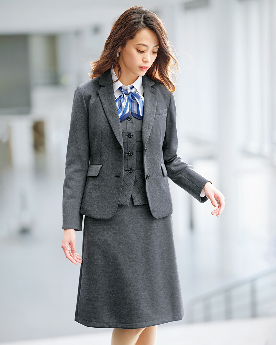 シャドーチドリ・ニット】Aラインスカート | ユニフォーム総合メーカー