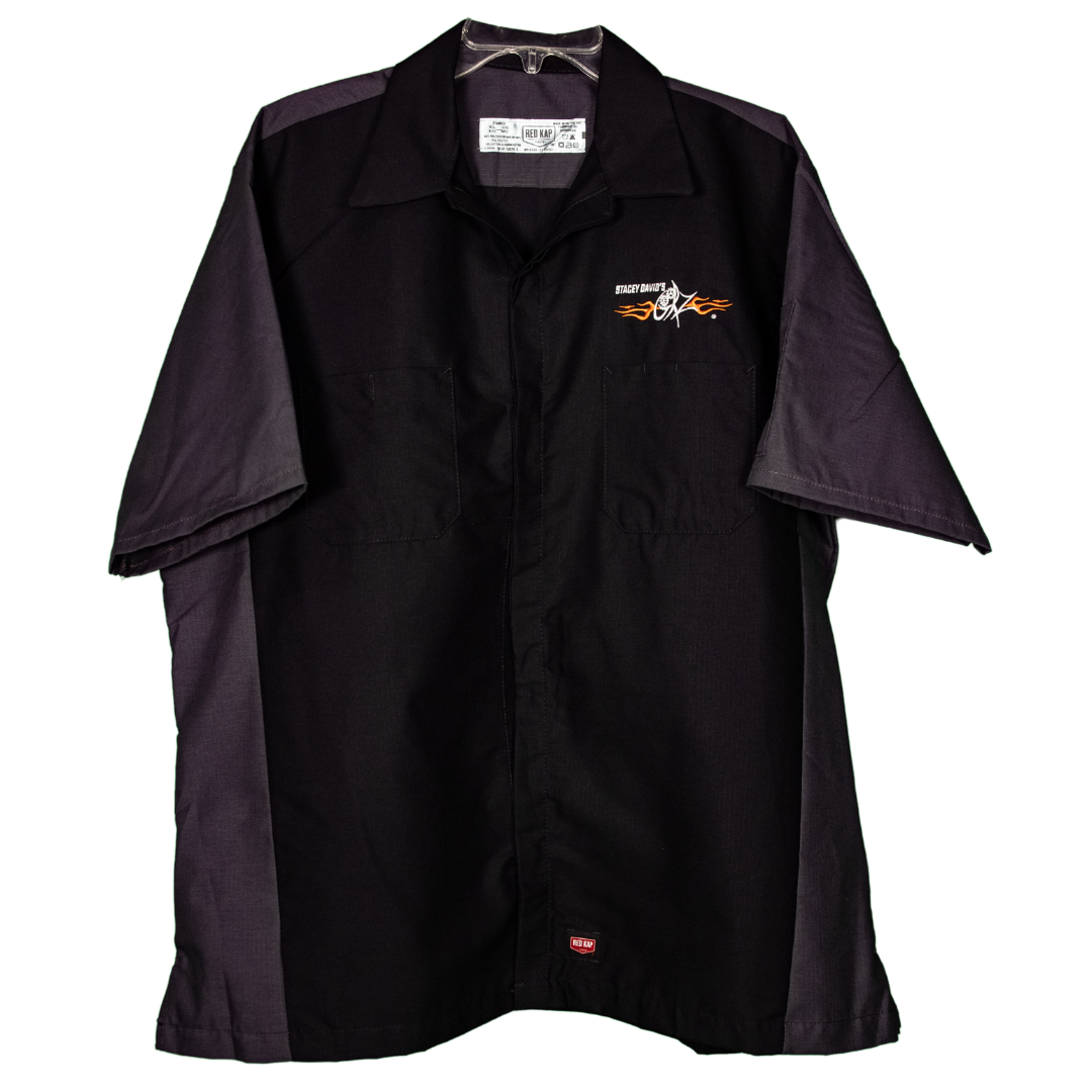 Gearz Red Kap Short Sleeve Work Shirt w/ Embroidered Logo - Stacey