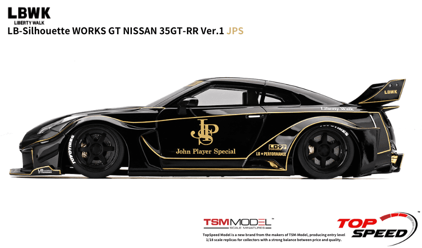 1/18スケール Top Speed「LB-Silhouette WORKS GT NISSAN 35GT-RR Ver