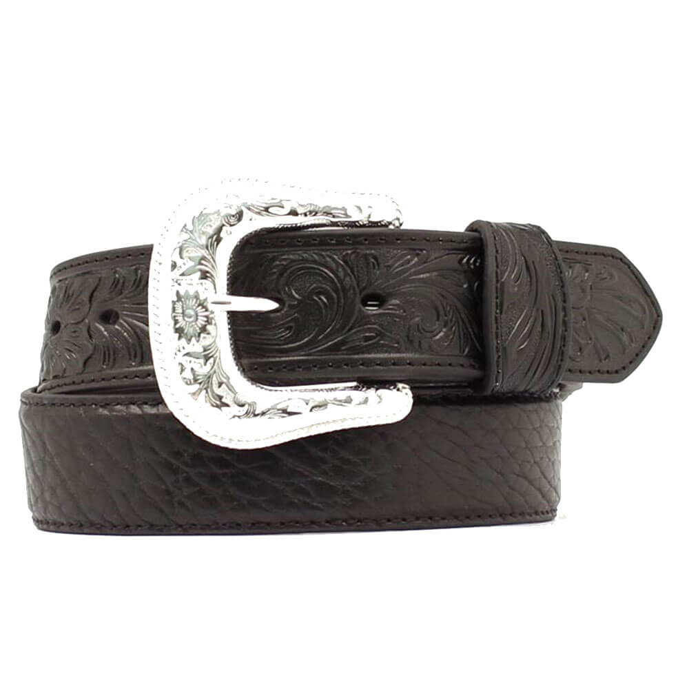 Nocona Bullhide Leather Belt - Black - Stampede Tack & Western Wear