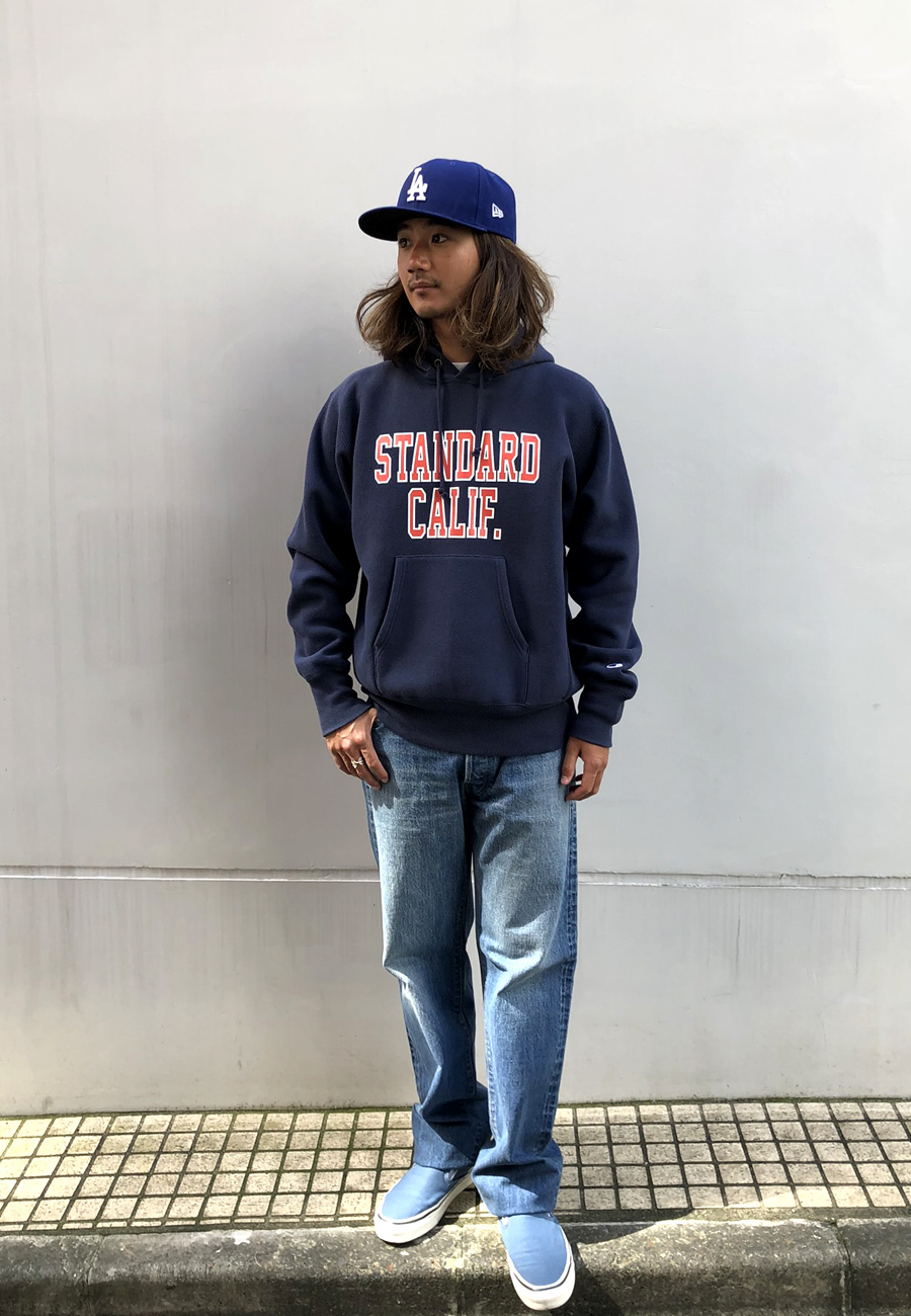 10月コーディネートブログ CHAMPION世代別 ｜ STANDARD CALIFORNIA