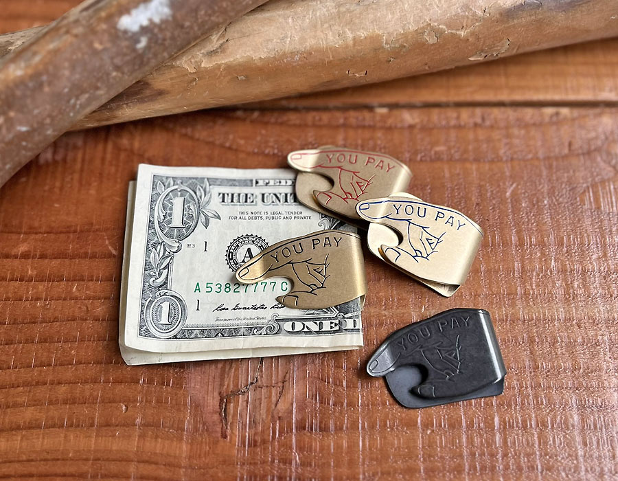 Button Works You Pay Money Clip delivery!! ｜ STANDARD CALIFORNIA