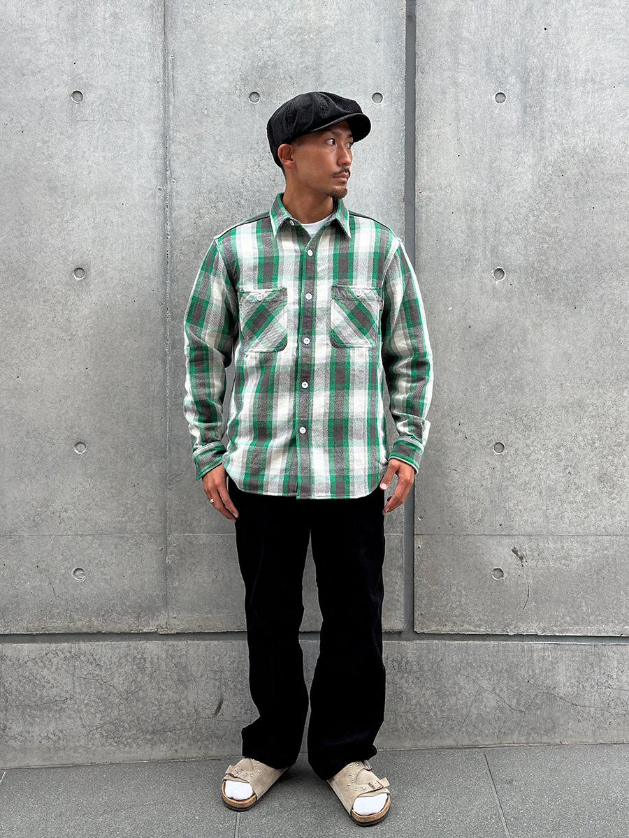 Standard California Heavy Flannel Check Shirt delivery