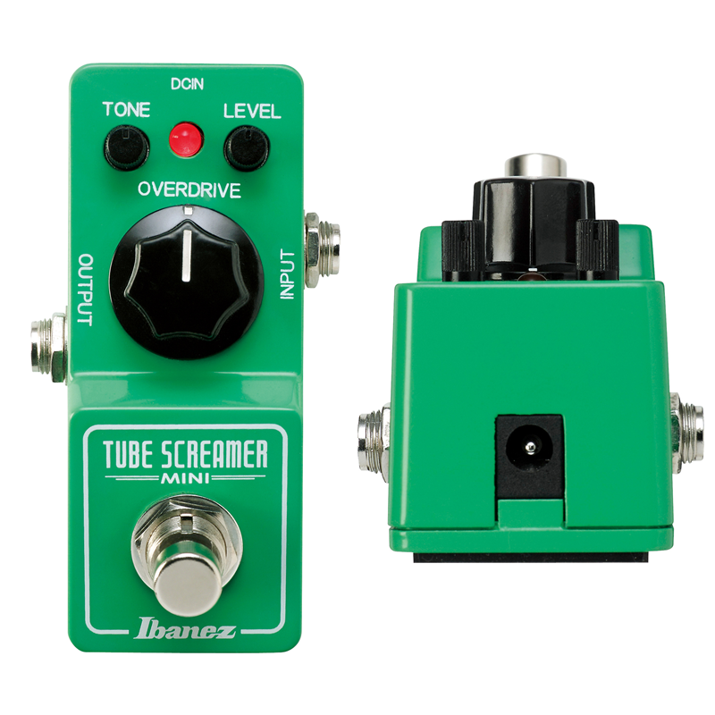 Ibanez Tube Screamer TS Mini Overdrive, distortion & fuzz effect pedal