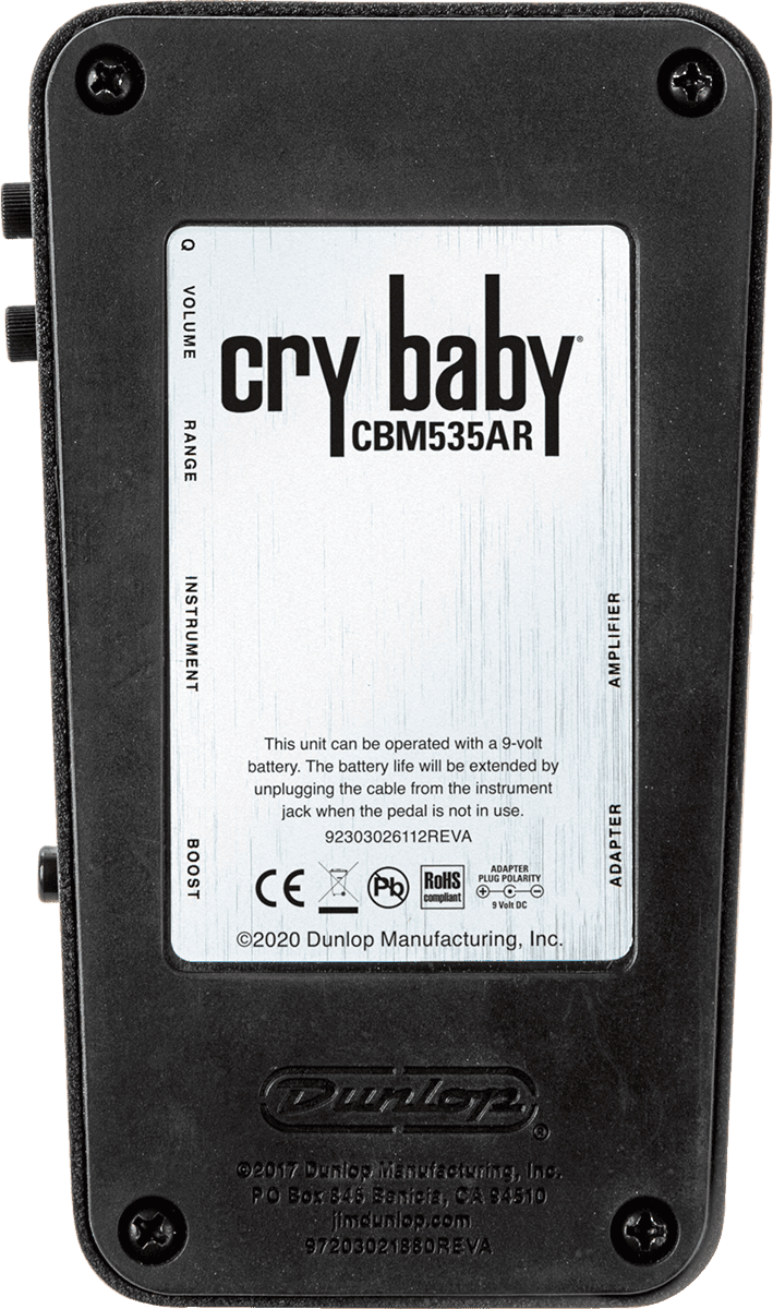 Jim dunlop Cry Baby Mini 535Q Compressor, sustain & noise gate