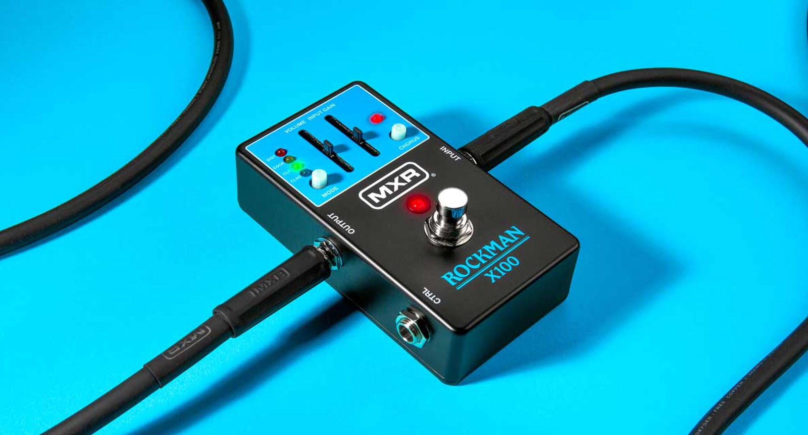 Mxr Rockman X100 Overdrive, distortion & fuzz effect pedal