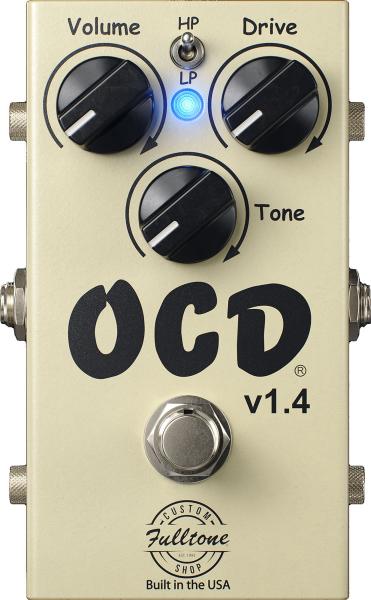 Fulltone OCD v1.4 Overdrive, distortion & fuzz effect pedal