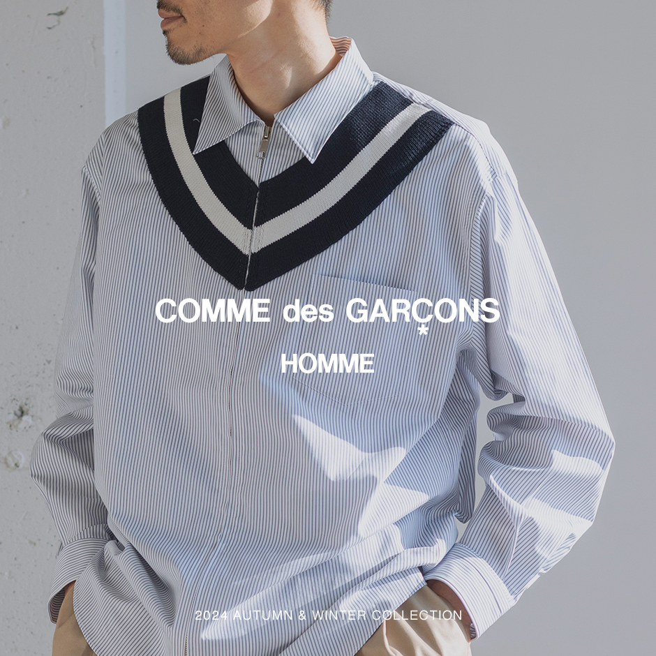 COMME des GARCONS HOMME＞24'秋冬コレクションがスタート | st