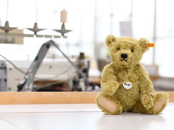 テディベア フィン ベージュ 80cm | ドイツ最高級テディベアの