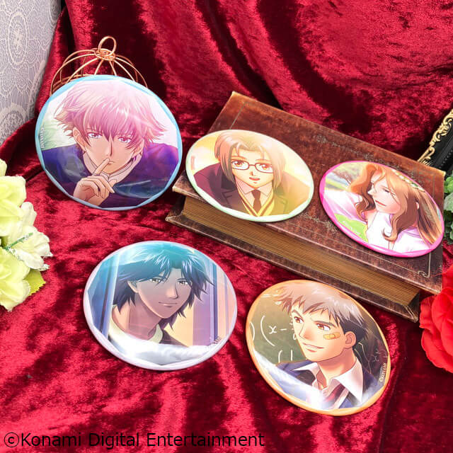 ときめきメモリアル Girl's Side 1st Love ビッグ缶バッジ07 氷室 零一