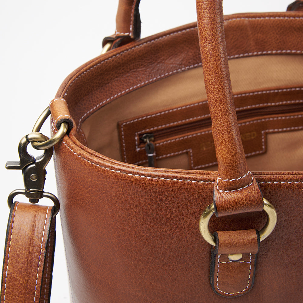 PROJECT 106 - WALNUT - BUCKET CROSSBODY BAG - Stephen & Penelope