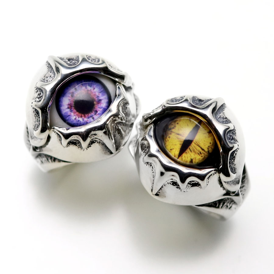 ラウネ II 義眼 リング STRANGE FREAK DESIGNS 小悪魔 目玉 瞳