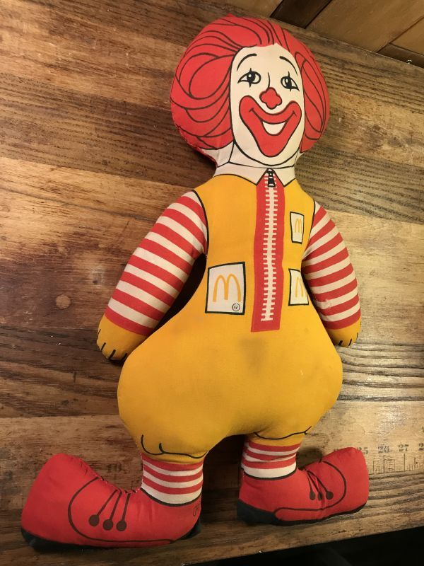 McDonald's Ronald Pillow Doll ロナルド ビンテージ ピロードール
