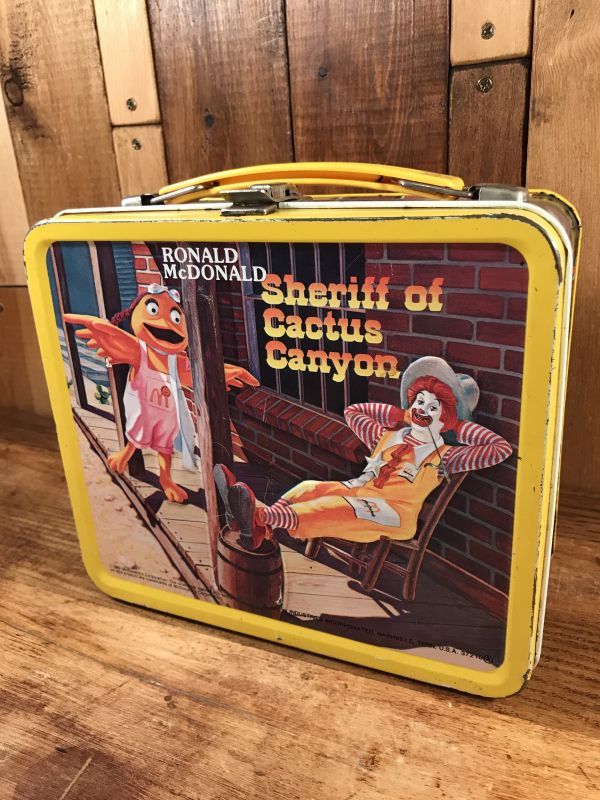 Aladdin McDonald's Tin Lunch Box マクドナルド ビンテージ ランチ