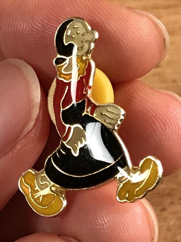 Popeye “Olive” Enamel Pins オリーブ ビンテージ ピンバッジ ポパイ