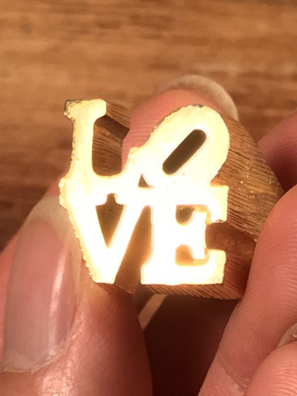 Robert Indiana “Love” Gold Ring ラブ ビンテージ リング ロバート