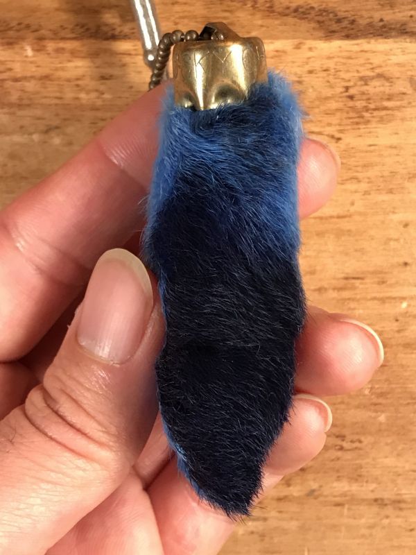 Rabbit Foot Lucky Charm Keychain ラビットラッキーチャーム
