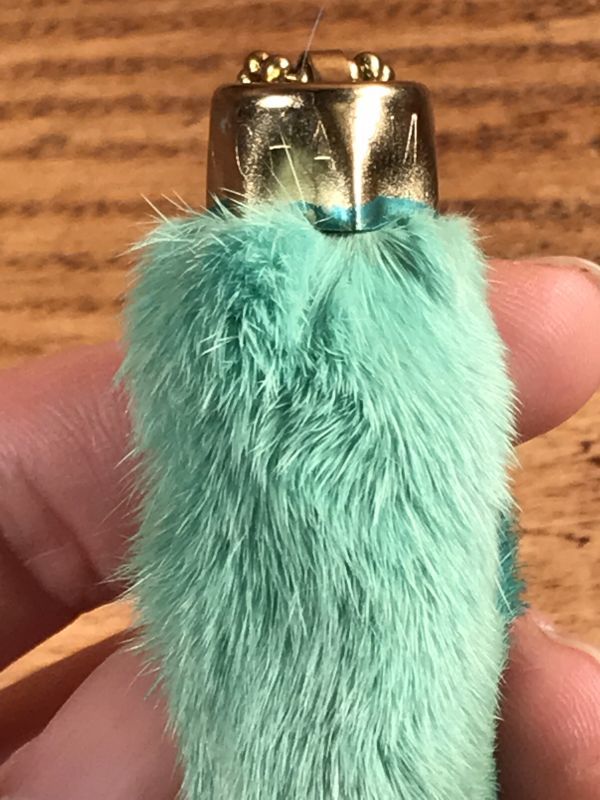 Rabbit Foot Lucky Charm Keychain ラビットラッキーチャーム