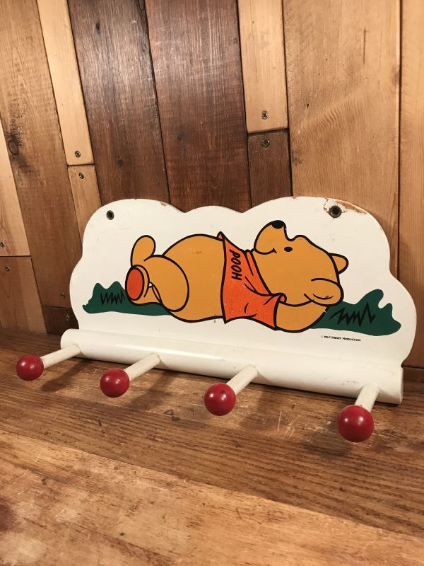 Disney “Winnie the Pooh” Wall-Hung Hook Hanger くまのプーさん