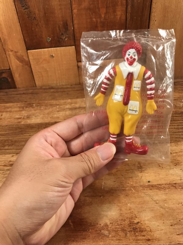 McDonald's “Ronald” Bendable PVC Figure ロナルド ビンテージ