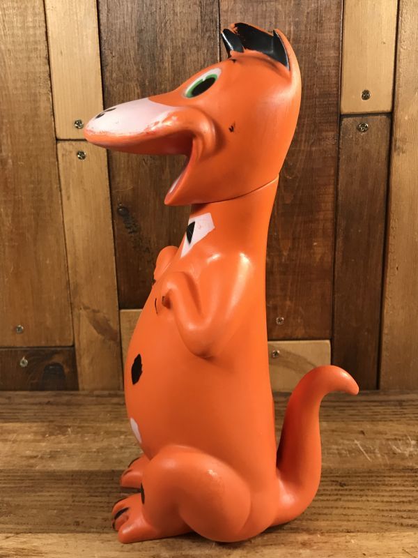 The Flintstones Dino Rubber Figure ディノ ビンテージ ラバードール