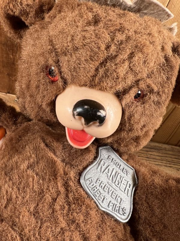 Ranger Smokey The Bear Plush Doll スモーキーベア ビンテージ