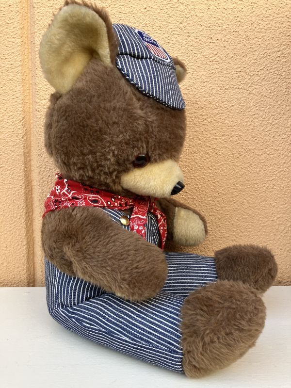 Union Pacific Hickory Denim Teddy Bear テディベア ビンテージ