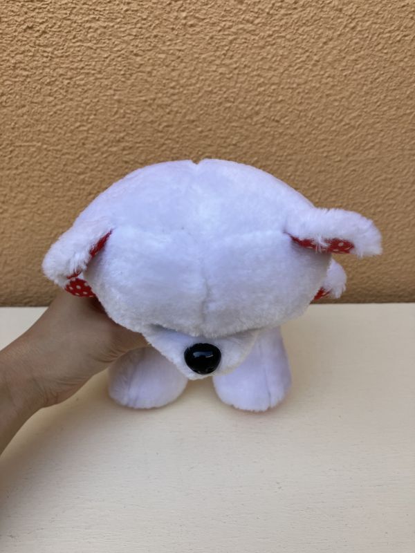 Top Toys Dots Bear くま ビンテージ ぬいぐるみ テディベア シロクマ